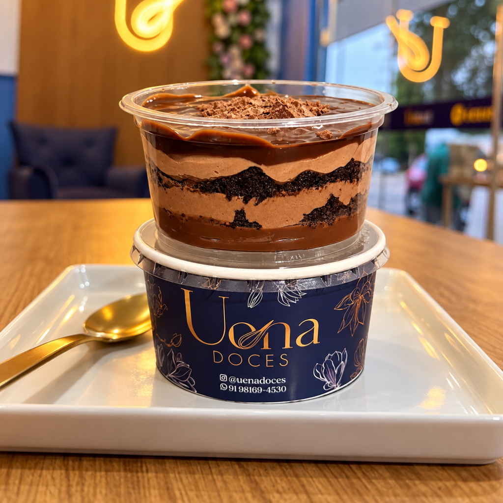 [UENA-CF-022] Torta no Pote de Chocolate