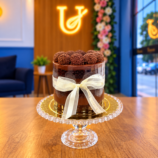 Mini Naked Cake 12cm - Chocolate